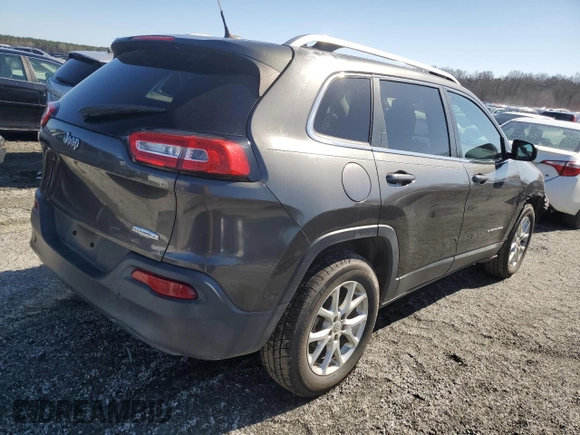 2014 Jeep Cherokee Latitude with VIN 1C4PJLCBXEW165312, listed as a Copart auction lot 48423755 with 113,950 mi miles and Salvage Title. Bid and sale history available at carsss.com. Image 3.