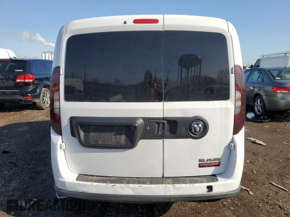 2015 Ram ProMaster City Cargo Tradesman SLT with VIN ZFBERFBT5F6A83975, listed as a Copart auction lot 51431795 with 270,778 mi miles and Salvage Title. Bid and sale history available at carsss.com. Image 6.
