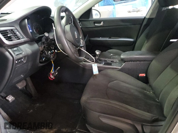 2018 Kia Optima S с VIN 5XXGT4L31JG183167, выставлен на аукционе Copart как лот 57238755 с пробегом 78 663 миль миль и Списание • Salvage title. История ставок и продаж доступна на DreamBid. Изображение 7.
