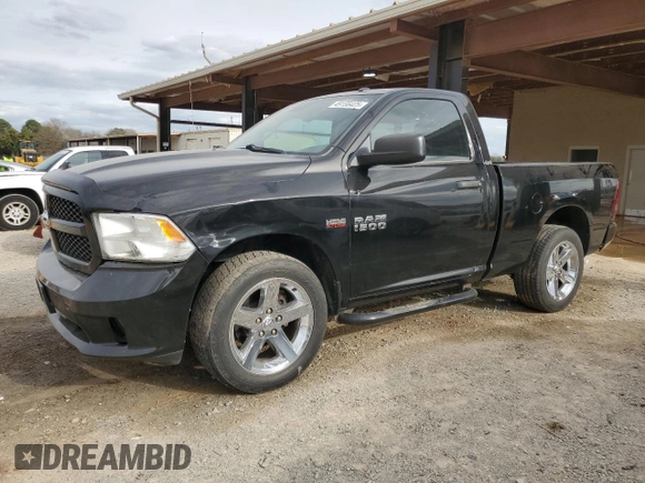 2015 Ram 1500 Tradesman z VIN 3C6JR7AT9FG581134, wystawiony jako Copart lot #49156425 z przebiegiem 182 504 mil mil oraz Szkoda całkowita • Salvage title. Historia ofert i sprzedaży dostępna na DreamBid. Obrazek 1.