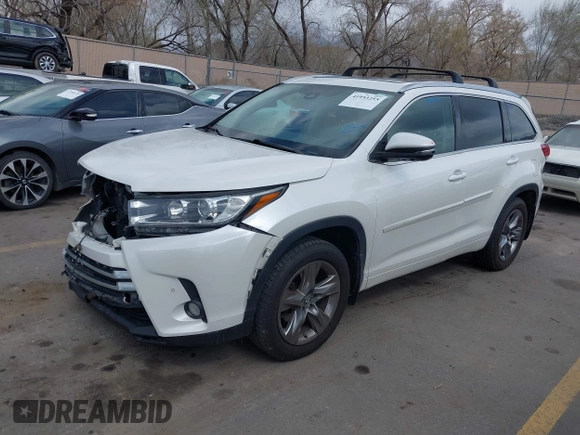 2017 Toyota Highlander Limited with VIN 5TDDZRFH2HS461797, listed as a IAAI auction lot 41953255 with 120,464 mi miles and . Bid and sale history available at DreamBid. Image 18.