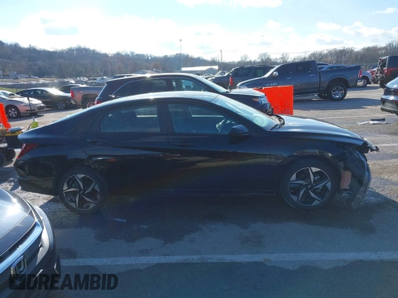 2023 Hyundai Elantra SEL with VIN KMHLS4AG4PU606765, listed as a IAAI auction lot 41056438 with 24,137 mi miles and . Bid and sale history available at DreamBid. Image 14.