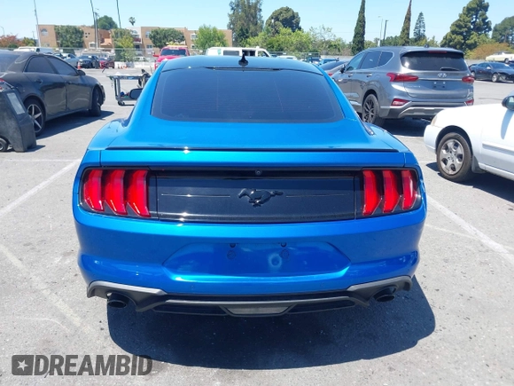 2021 Ford Mustang EcoBoost with VIN 1FA6P8TH0M5119073, listed as a IAAI auction lot 42225499 with 52,165 mi miles and . Bid and sale history available at DreamBid. Image 16.