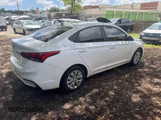 2019 Hyundai Accent SE with VIN 3KPC24A38KE077040, listed as a IAAI auction lot 42212005 with 93,911 mi miles and . Bid and sale history available at DreamBid. Image 4.
