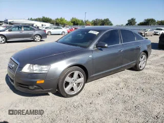 2008 Audi A6 with VIN WAUEH94FX8N180861, listed as a Copart auction lot 65226245 with 197,118 mi miles and Salvage title. Bid and sale history available at DreamBid. Image 1.