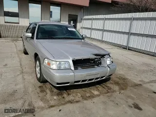2008 Mercury Grand Marquis GS with VIN 2MEFM74V08X608898, listed as a Copart auction lot 49480015 with 174,690 mi miles and Salvage Title. Bid and sale history available at carsss.com. Image 10.