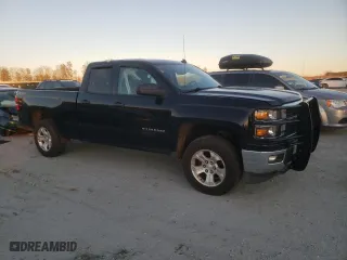 2014 Chevrolet Silverado 1500 LT with VIN 1GCRCREC2EZ216098, listed as a Copart auction lot 46405265 with 134,489 mi miles and Salvage Title. Bid and sale history available at carsss.com. Image 4.