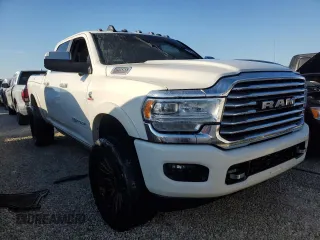 2020 Ram 2500 Laramie Longhorn with VIN 3C6UR5GL3LG142841, listed as a Copart auction lot 77254264 with Not provided miles and Non repairable. Bid and sale history available at DreamBid. Image 4.