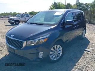 2017 Kia Sedona EX with VIN KNDMC5C11H6265352, listed as a IAAI auction lot 42181524 with 92,880 mi miles. Bid and sale history available at carsss.com. Image 17.