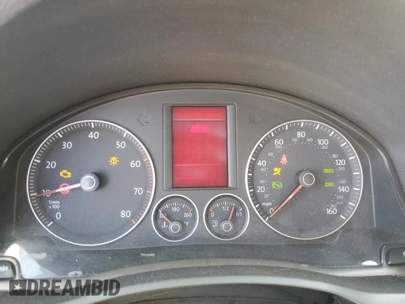 2005 Volkswagen Jetta 2.5L with VIN 3VWDG71KX5M604291, listed as a Copart auction lot 63622715 with Not provided miles and Salvage title. Bid and sale history available at DreamBid. Image 9.
