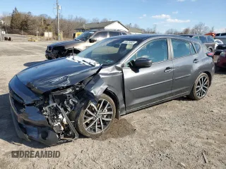 2024 Subaru Impreza Sport with VIN JF1GUAFC9R8308492, listed as a Copart auction lot 44673045 with 13,972 mi miles and Salvage Title. Bid and sale history available at carsss.com. Image 1.