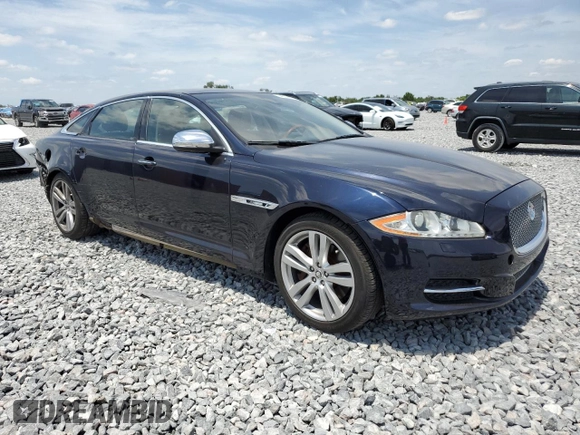 2012 Jaguar XJ XJL with VIN SAJWA2GB3CLV30526, listed as a Copart auction lot 54053445 with Not provided miles and Salvage title. Bid and sale history available at DreamBid. Image 4.