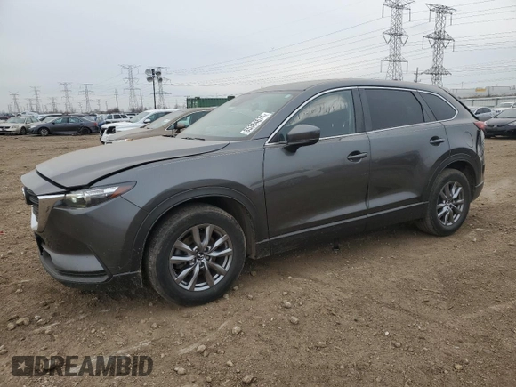 2018 Mazda CX-9 Sport with VIN JM3TCBBY1J0213082, listed as a Copart auction lot 85384674 with 109,156 mi miles and Salvage Title. Bid and sale history available at carsss.com. Image 1.