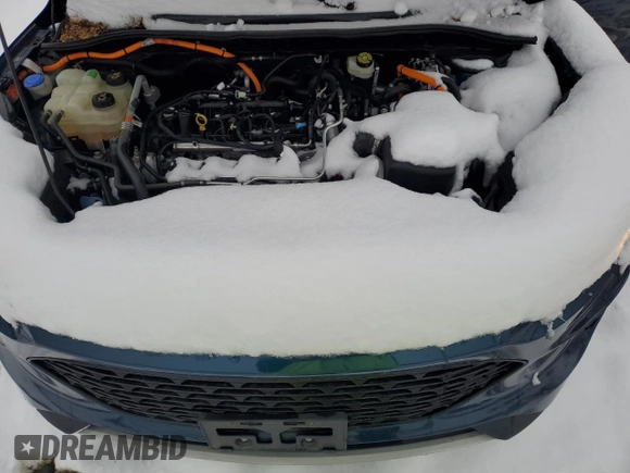 2020 Ford Escape SE Sport Hybrid with VIN 1FMCU9BZ7LUB77042, listed as a Copart auction lot 44685315 with 73,028 mi miles and Salvage Title. Bid and sale history available at DreamBid. Image 12.