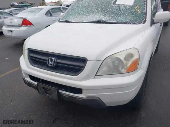 2003 Honda Pilot EX with VIN 2HKYF18623H518649, listed as a IAAI auction lot 41793187 with 230,361 mi miles. Bid and sale history available at carsss.com. Image 6.