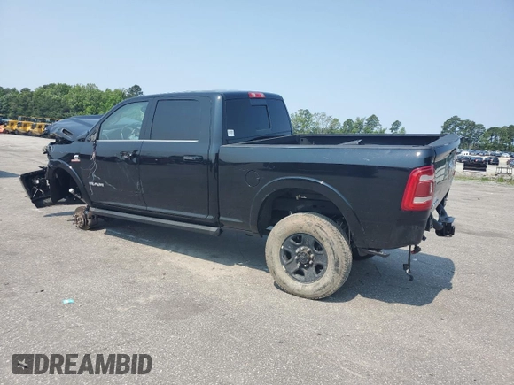 2021 Ram 2500 Laramie with VIN 3C6UR5FL0MG682196, listed as a Copart auction lot 58746085 with 69,903 mi miles and Salvage title. Bid and sale history available at DreamBid. Image 2.