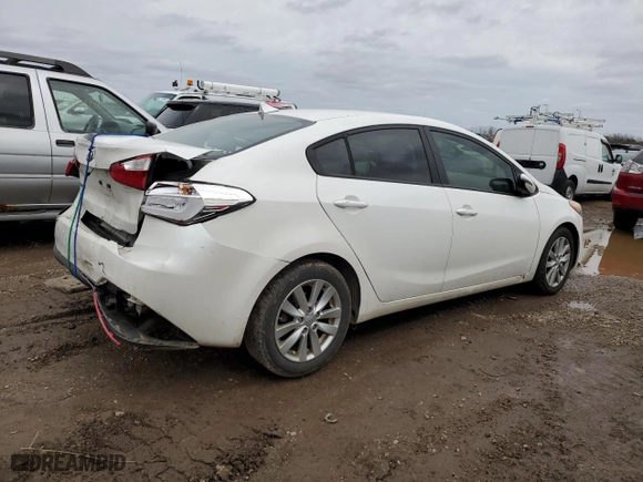 2015 Kia Forte LX with VIN KNAFX4A69F5382022, listed as a Copart auction lot 51075585 with 81,089 mi miles and Salvage Title. Bid and sale history available at carsss.com. Image 3.