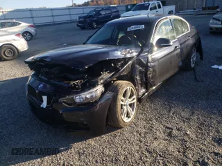 2015 BMW 3 Series 328i xDrive with VIN WBA3B5C55FP653285, listed as a Copart auction lot 63938461 with 53,559 mi miles and Salvage Title. Bid and sale history available at carsss.com. Image 2.