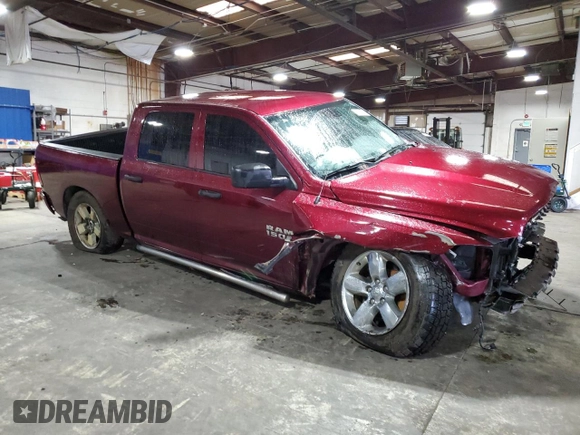 2017 Ram 1500 Express with VIN 1C6RR7KG9HS780054, listed as a Copart auction lot 59029285 with 110,565 mi miles and Salvage title. Bid and sale history available at DreamBid. Image 4.