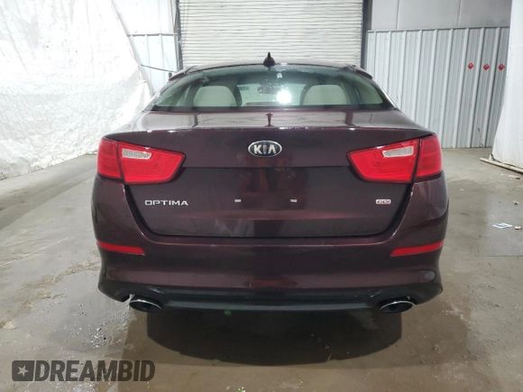 2014 Kia Optima LX z VIN 5XXGM4A77EG333341, wystawiony jako Copart lot #50746615 z przebiegiem 163 401 mil mil oraz Czysty tytuł • Clean title. Historia ofert i sprzedaży dostępna na DreamBid. Obrazek 6.
