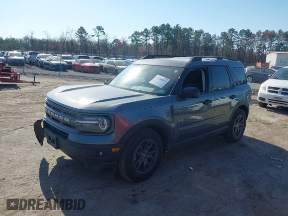 2023 Ford Bronco Sport Big Bend z VIN 3FMCR9B62PRE09504, wystawiony jako IAAI lot #41780893 z przebiegiem 23 140 mil mil oraz . Historia ofert i sprzedaży dostępna na DreamBid. Obrazek 17.