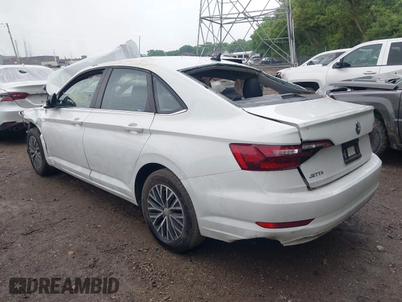 2021 Volkswagen Jetta S with VIN 3VWC57BU3MM011954, listed as a IAAI auction lot 42518577 with 40,605 mi miles and . Bid and sale history available at DreamBid. Image 3.