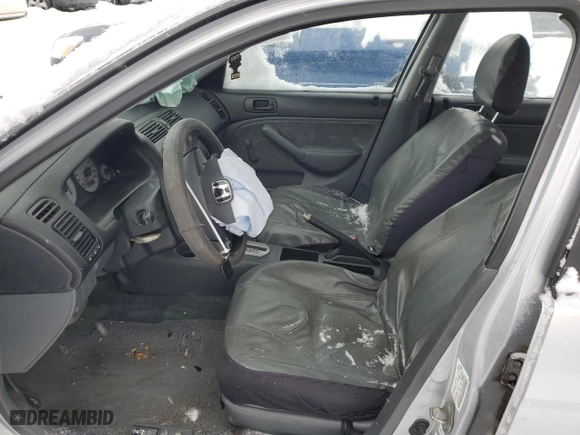 2003 Honda Civic DX with VIN 2HGES16493H929055, listed as a Copart auction lot 44963915 with 175,588 mi miles and Salvage Title. Bid and sale history available at carsss.com. Image 7.