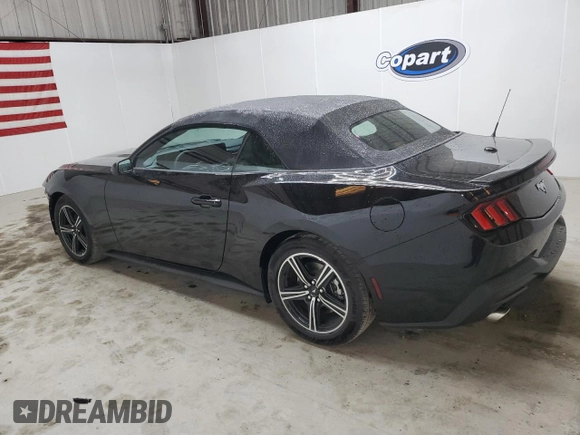2025 Ford Mustang EcoBoost with VIN 1FAGP8UH1S5106123, listed as a Copart auction lot 47503045 with 535 mi miles and Clean Title. Bid and sale history available at carsss.com. Image 2.