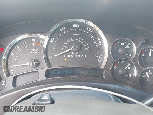 2006 Cadillac Escalade z VIN 1GYEK63N46R134468, wystawiony jako IAAI lot #42407664 z przebiegiem 240 664 mil mil oraz . Historia ofert i sprzedaży dostępna na DreamBid. Obrazek 7.