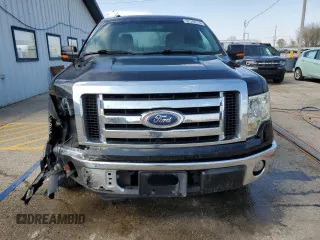 2010 Ford F-150 XL with VIN 1FTEW1C81AFD75177, listed as a Copart auction lot 52542515 with 165,694 mi miles and Salvage Title. Bid and sale history available at carsss.com. Image 5.