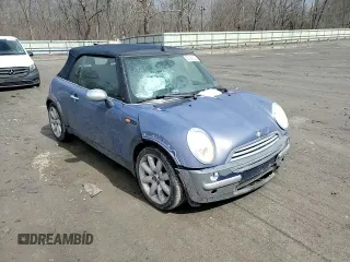 2005 MINI Convertible z VIN WMWRF33435TF60350, wystawiony jako Copart lot #50545005 z przebiegiem 91 078 mil mil oraz Szkoda całkowita • Salvage title. Historia ofert i sprzedaży dostępna na DreamBid. Obrazek 10.
