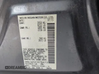 2015 Nissan Altima S with VIN 1N4AL3AP5FC479473, listed as a IAAI auction lot 42037990 with 142,006 mi miles and . Bid and sale history available at carsss.com. Image 9.