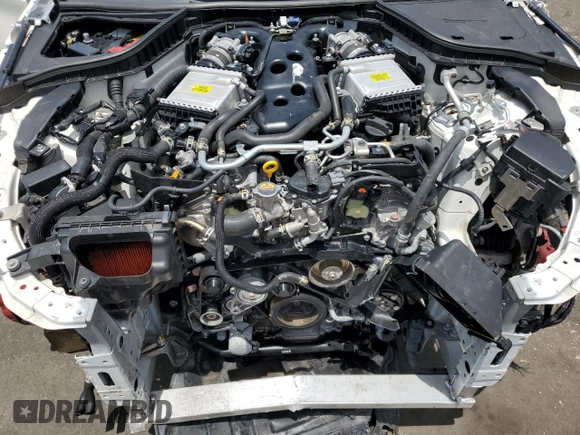 2021 Infiniti Q60 Red Sport 400 with VIN JN1FV7LL1MM560170, listed as a Copart auction lot 58329605 with 35,742 mi miles and Non repairable. Bid and sale history available at DreamBid. Image 11.