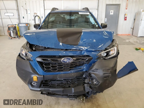 2022 Subaru Outback Wilderness with VIN 4S4BTGUD9N3156254, listed as a Copart auction lot 51008085 with 61,446 mi miles and Salvage Title. Bid and sale history available at DreamBid. Image 5.