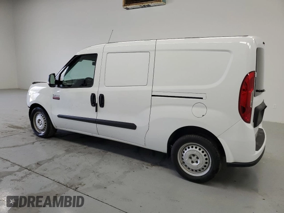 2022 Ram ProMaster City Cargo Tradesman with VIN ZFBHRFAB7N6W23585, listed as a Copart auction lot 52555425 with 35,453 mi miles and Salvage Title. Bid and sale history available at DreamBid. Image 2.