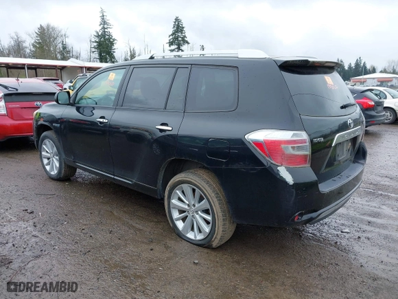 2008 Toyota Highlander Hybrid with VIN JTEEW41AX82023610, listed as a IAAI auction lot 41905788 with 277,370 mi miles. Bid and sale history available at carsss.com. Image 3.