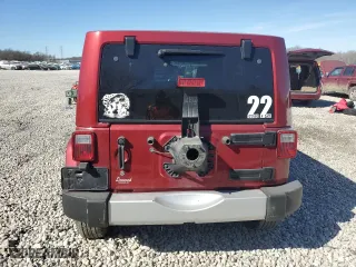 2011 Jeep Wrangler Unlimited Sahara with VIN 1J4BA5H14BL524912, listed as a Copart auction lot 46039935 with 152,782 mi miles and Salvage Title. Bid and sale history available at carsss.com. Image 6.