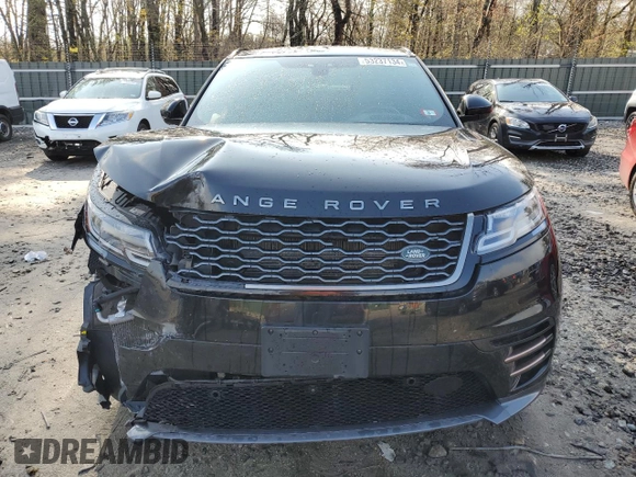 2018 Land Rover Range Rover Velar R-Dynamic HSE with VIN SALYM2RNXJA745649, listed as a Copart auction lot 53237134 with 92,357 mi miles and Salvage Title. Bid and sale history available at carsss.com. Image 5.