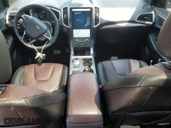 2021 Ford Edge Titanium with VIN 2FMPK4K96MBA55094, listed as a Copart auction lot 60990145 with 30,400 mi miles and Clean title. Bid and sale history available at DreamBid. Image 8.
