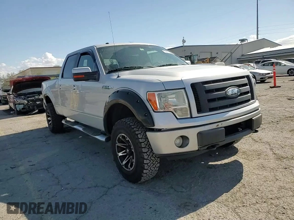 2009 Ford F-150 XL with VIN 1FTPW14V39FA07124, listed as a Copart auction lot 58660225 with 169,321 mi miles and Salvage title. Bid and sale history available at DreamBid. Image 14.