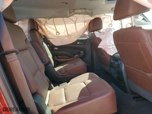 2020 Chevrolet Tahoe Premier with VIN 1GNSCCKJ2LR129615, listed as a Copart auction lot 74122284 with 0 mi miles and Salvage Title. Bid and sale history available at carsss.com. Image 10.
