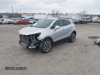 2019 Buick Encore Essence with VIN KL4CJGSM9KB858376, listed as a IAAI auction lot 41695284 with 82,267 mi miles. Bid and sale history available at carsss.com. Image 2.