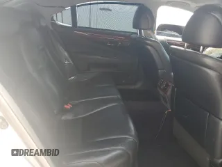 2007 Lexus LS 460 L with VIN JTHGL46F875020100, listed as a Copart auction lot 58948365 with Not provided miles and Salvage title. Bid and sale history available at DreamBid. Image 10.