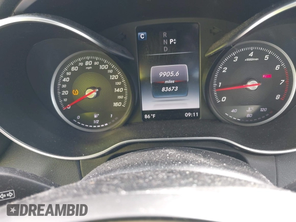 2017 Mercedes-Benz C 300 with VIN 55SWF4JB8HU218764, listed as a IAAI auction lot 42431155 with 83,673 mi miles and . Bid and sale history available at DreamBid. Image 7.