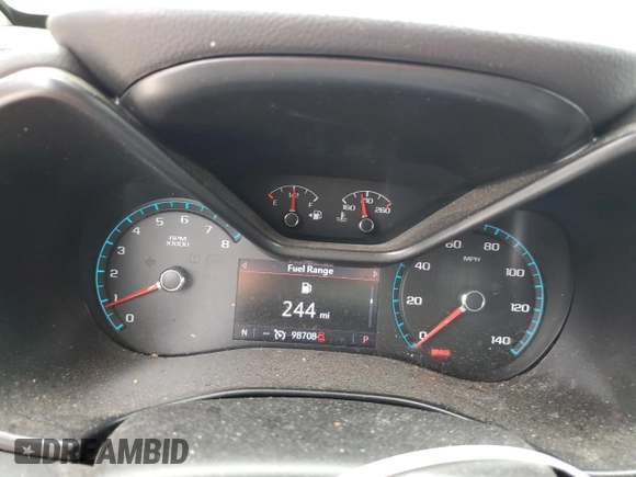 2019 Chevrolet Colorado 2WD LT with VIN 1GCGSCEA4K1309477, listed as a Copart auction lot 50463555 with 98,708 mi miles and Clean title. Bid and sale history available at DreamBid. Image 9.