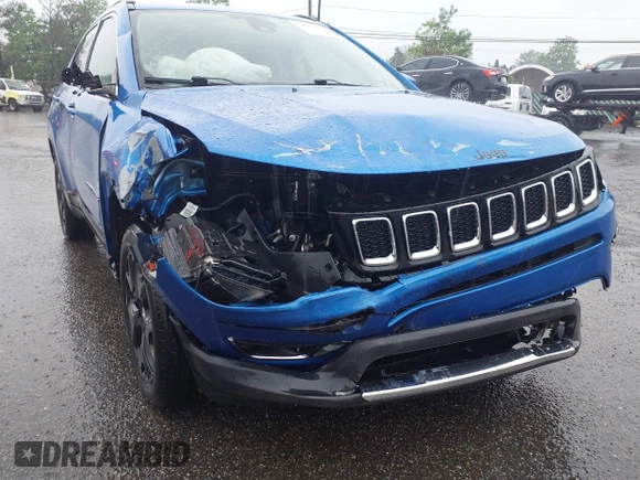 2021 Jeep Compass Limited with VIN 3C4NJDCB1MT553336, listed as a IAAI auction lot 42274150 with 85,325 mi miles and . Bid and sale history available at DreamBid. Image 6.
