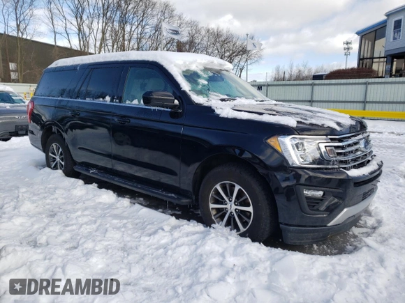 2019 Ford Expedition Max XLT with VIN 1FMJK1HT5KEA49876, listed as a Copart auction lot 42281965 with 216,928 mi miles and Salvage title. Bid and sale history available at DreamBid. Image 4.