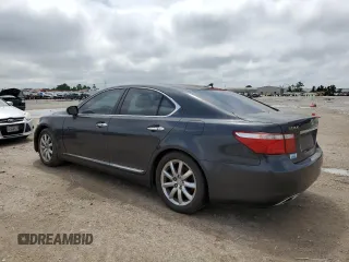 2009 Lexus LS 460 with VIN JTHBL46F695084665, listed as a Copart auction lot 53698205 with 59,679 mi miles and Clean Title. Bid and sale history available at carsss.com. Image 2.
