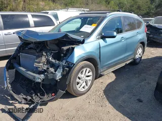 2015 Honda CR-V EX-L with VIN 2HKRM3H74FH535407, listed as a IAAI auction lot 41687353 with 154,881 mi miles and . Bid and sale history available at carsss.com. Image 17.