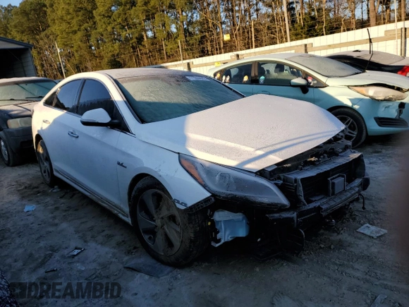 2017 Hyundai Sonata Hybrid Limited with VIN KMHE34L34HA065123, listed as a Copart auction lot 71990642 with 0 mi miles. Bid and sale history available at carsss.com. Image 4.